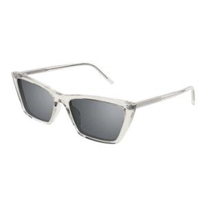 Silver Cat Eye Sunglasses SL 737 MICA THIN 004