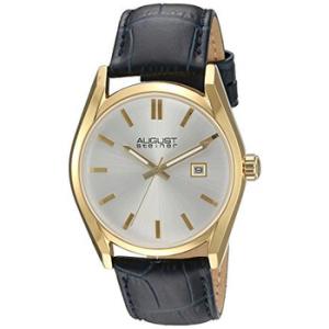 Silver Dial Blue Leather Watch AS8221BU