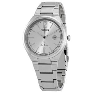 Silver Dial Stainless Steel Watch AW137051A