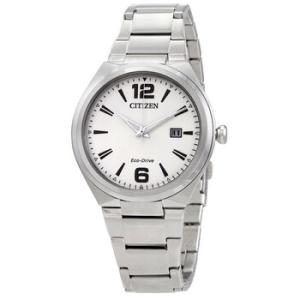Silver Dial Stainless Steel Watch AW137051B