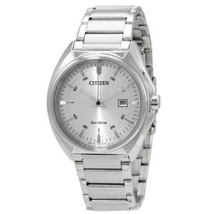 Silver Dial Stainless Steel Watch AW157087A