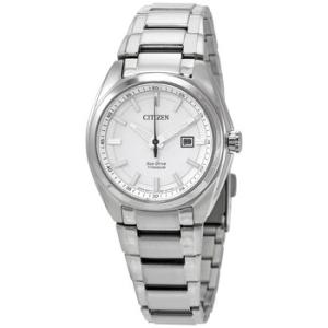 Silver Dial Titanium Watch EW221053A