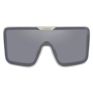 Silver Mirror Shield Sunglasses FLAGLAB 15 0VK6T4
