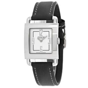 Silver Stainless Steel White Dial White Dial Watch