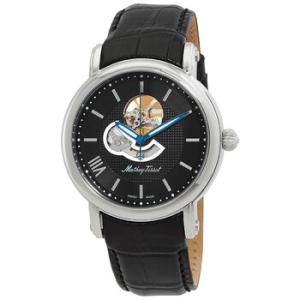 Skeleton Automatic Black Dial Watch H7053AN