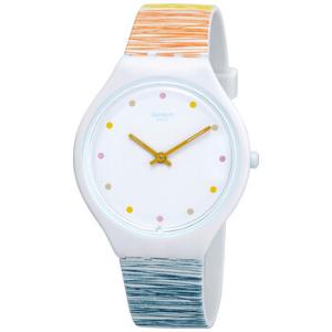 Skinesquisse White Dial Watch SVOW103