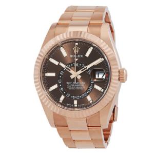 Sky Dweller GMT Automatic Chronometer Brown Dial Watch