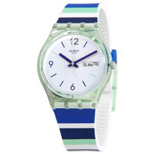 Sky Zebra Quartz White Dial Watch GG711