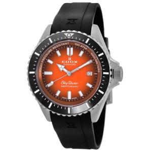 Skydiver Neptunian Automatic Orange Dial Watch 80120 3NCA ODN