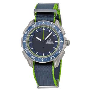 Skywalker X33 Chronograph Analog Digital Dial Blue and Green Nylon Watch