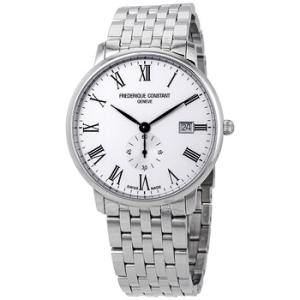 Slim Line White Dial Watch FC245WR5S6B