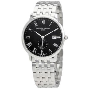 Slimline Black Dial Watch FC245BR5S6B