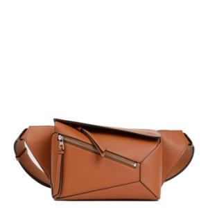 Small Anagram Motif Puzzle Belt Bag