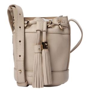 Small Vicki Leather Bucket Bag