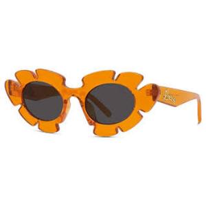 Smoke Irregular Sunglasses LW40088U 42A