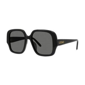 Smoke Square Sunglasses LW40134U 01A