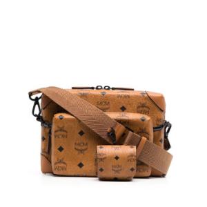 Soft Berlin Multifunction Crossbody in Cognac Visetos