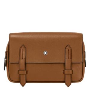 Soft Grain Leather Messenger Bag