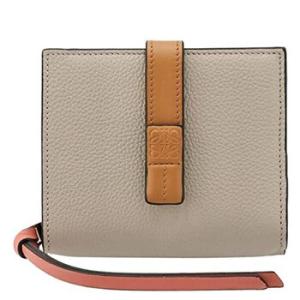 Soft Grained Calfskin Compact Wallet