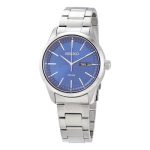 Solar Blue Dial Stainless Steel Watch SNE525P1