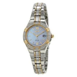 Solar Mother Of Pearl Dial Watch SUT068