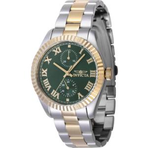Specialty GMT Quartz Green Dial Watch