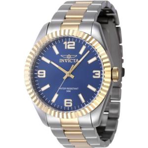Specialty Quartz Blue Dial Watch