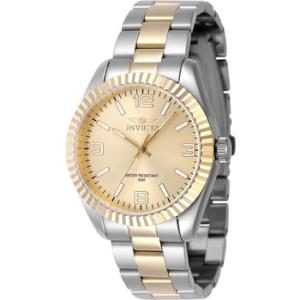 Specialty Quartz Gold Dial Watch