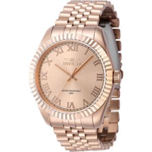 Specialty Quartz Rose Gold Dial Watch