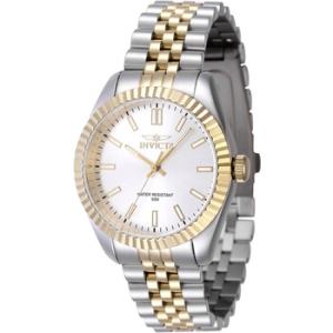 Specialty Quartz Silver Dial Watch