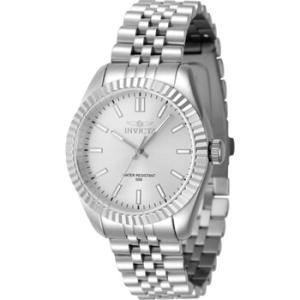 Specialty Quartz Silver Dial Watch