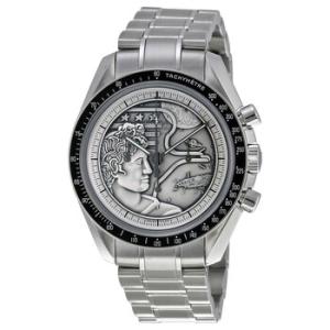 Speedmaster Apollo XVII Silver Embossed Dial Watch 311.30.42.30.99.002