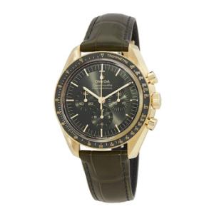 Speedmaster Moonwatch 18kt Moonshine Gold Automatic Chronometer Green Dial Watch 310.63.42.50.10.001