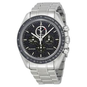 Speedmaster Moonwatch Chronograph Black Dial Stainless Steel Watch