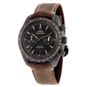Speedmaster Moonwatch CoAxial Chronograph Automatic Black Dial Watch