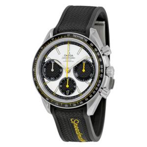 Speedmaster Racing Automatic Chronograph White Dial Watch