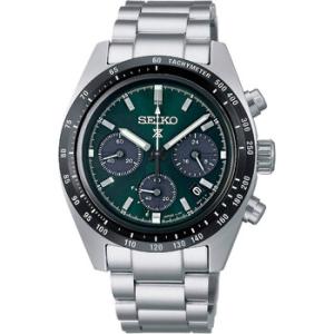 Speedtimer Chronograph Quartz Green Dial Watch SSC933P1