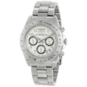 Speedway Chronograph White Dial Watch
