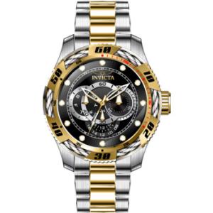 Speedway GMT Quartz Black Dial Watch