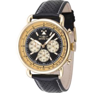 Speedway Zager Exclusive Chronograph Quartz Black Dial Watch