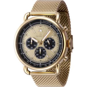 Speedway Zager Exclusive Chronograph Quartz Gold Dial Watch