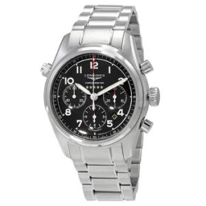 Spirit Chronograph Automatic Black Dial Watch L3.820.4.53.6