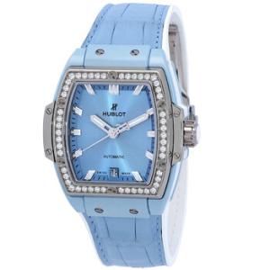 Spirit Of Big Bang Automatic Diamond Blue Dial Watch 665.EN.891L.LR.1204
