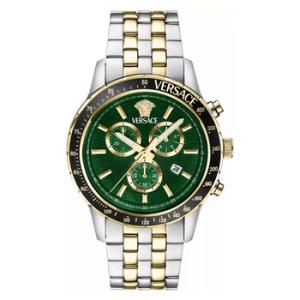 Sport Chrono Quartz Green Dial Watch VEZCA0524