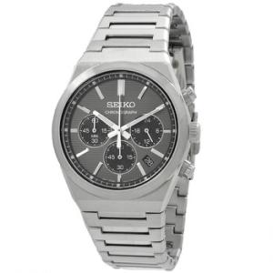 Sport Chronograph Quartz Grey Dial Watch SSB455P1