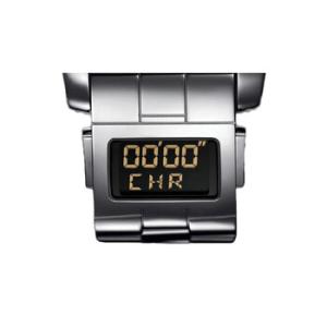 Stainless Steel case with a Stainless Steel Bracelet 22 mm