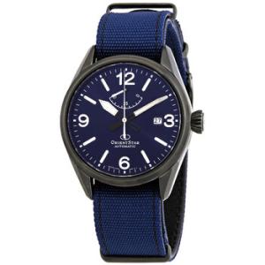Star Blue Dial Blue Nylon Watch REAU0207L00B