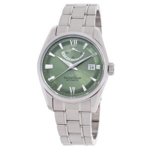 Star Contemporary Automatic Green Dial Watch REAU0107E00B