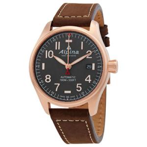 Startimer Pilot Automatic Dark Grey Dial Watch AL525G3S4