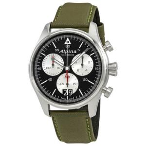 Startimer Pilot Military Green Big Date Chronograph Watch AL372BS4S6